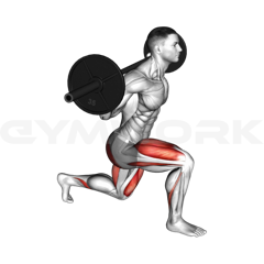 Barbell Lunge