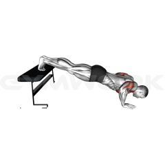 Decline Push-Up
