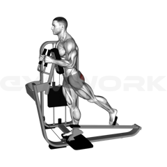 Glute Kickback Machine