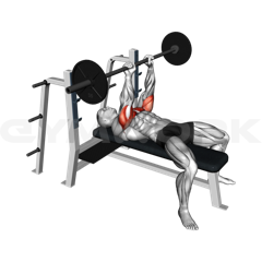 1CT Close-Grip Bench Press