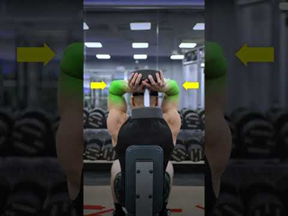 Dumbbell Overhead Triceps Extension