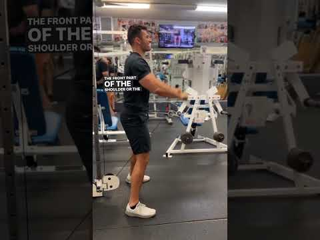 Cable Front Raise