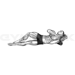 Roll Posterior Shoulder Lying on Floor
