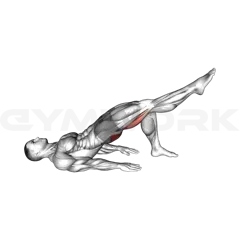 Single Leg Bridge with Outstretched Leg