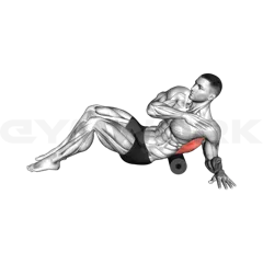 Roll Lower Back (Side) Lying on Floor