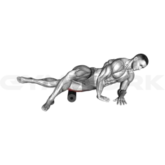 Roll Hip Lat Stretch