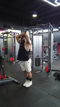 Cable Overhead Triceps Extension