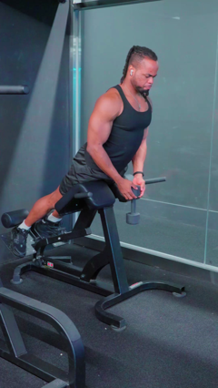 Dumbbell Back Extension