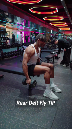 Seated Bent-Over Rear Delt Raise